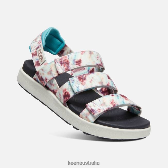 H68B384 Andorra-Tie Dye Keen Elle Strappy