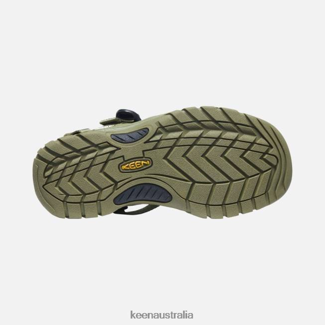 H68B38 Olive Drab-Black Keen Zerraport II Sandals