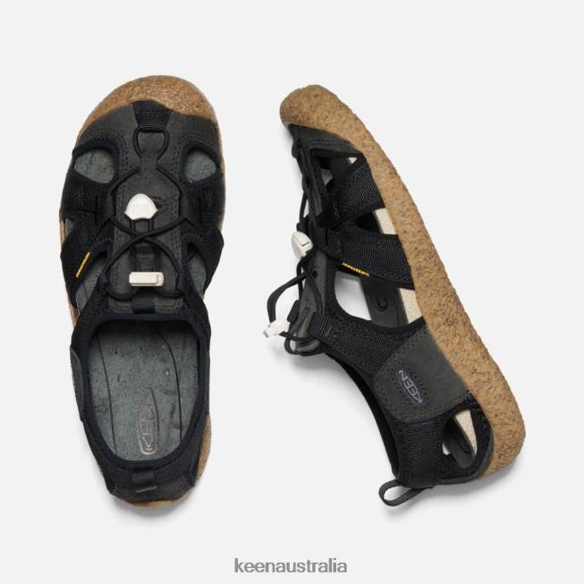 H68B60 Black Keen Howser Harvest Sandal