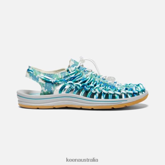 H68B75 Porcelain-Tie Dye Keen UNEEK Canvas