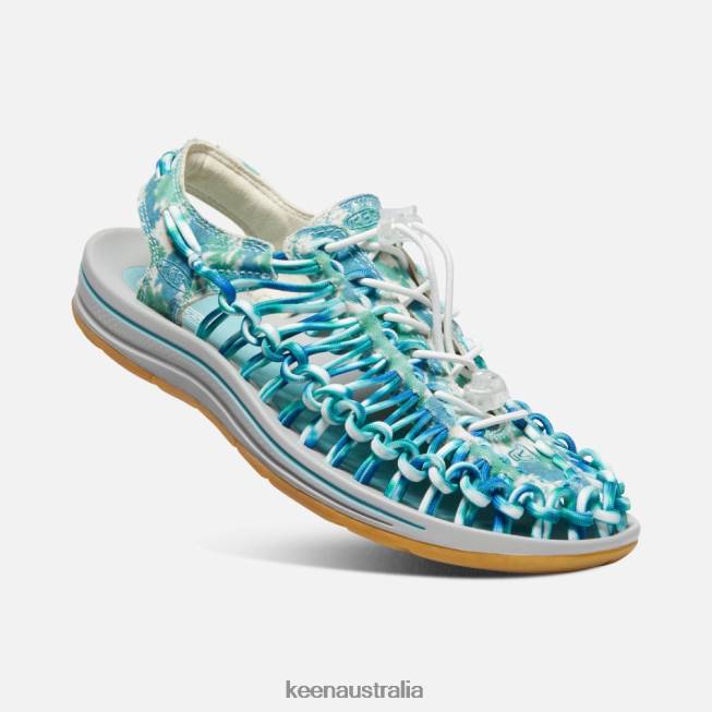 H68B75 Porcelain-Tie Dye Keen UNEEK Canvas