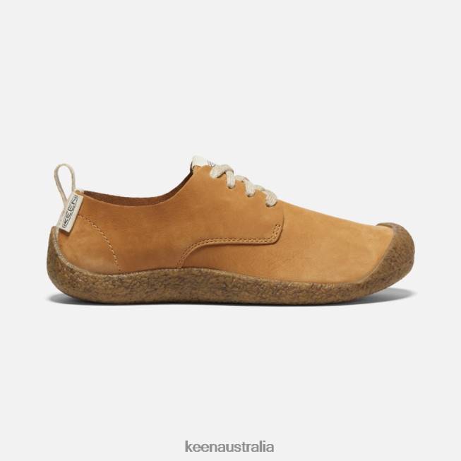H68B113 Apple Cinnamon-Birch Keen Mosey Derby Leather Shoe