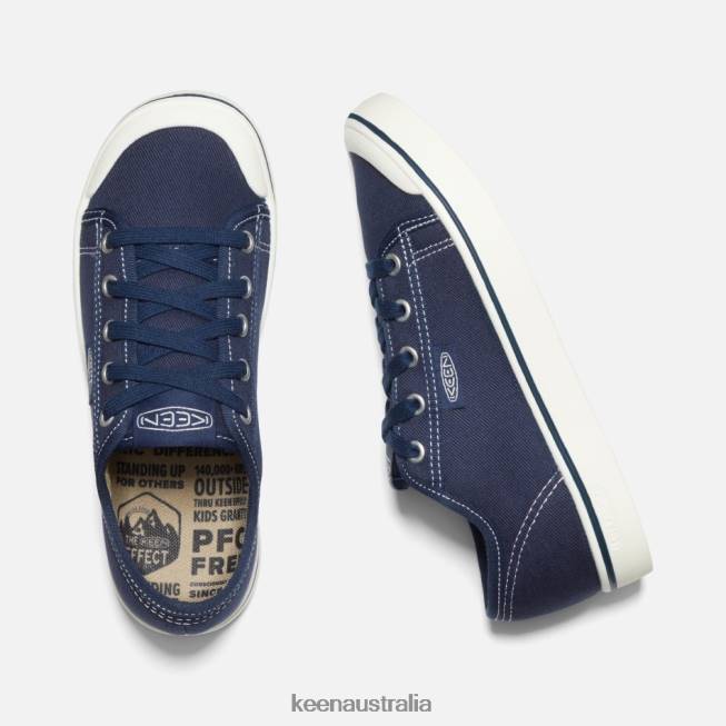 H68B118 Navy-Star White Keen Elsa V Trainer
