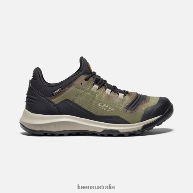 H68B119 Capulet Olive-Black Keen Tempo Flex Waterproof Trainers