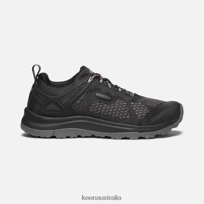 H68B122 Black-Steel Grey Keen Terradora II Vent Hiking Trainers