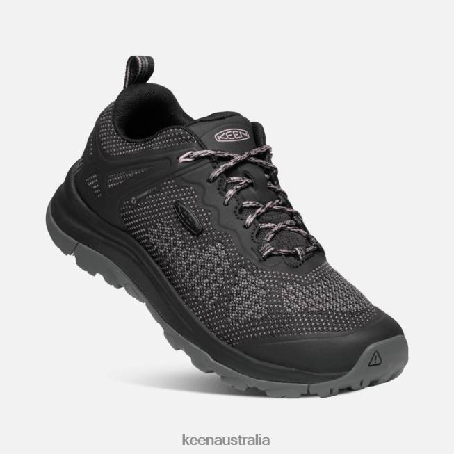 H68B122 Black-Steel Grey Keen Terradora II Vent Hiking Trainers