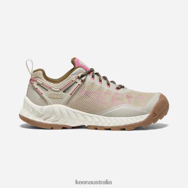 H68B134 Plaza Taupe-Ibis Rose Keen New NXIS EVO Waterproof Shoe