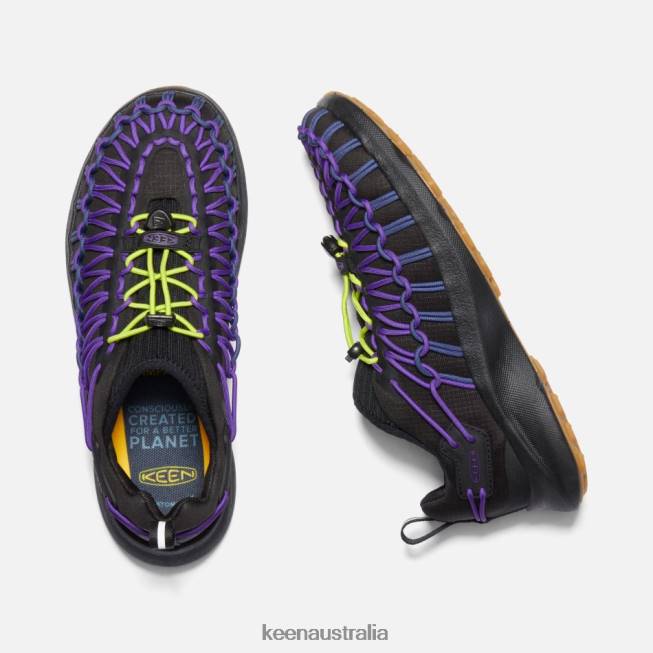 H68B137 Black-Greenlake Keen UNEEK SNK Trainers