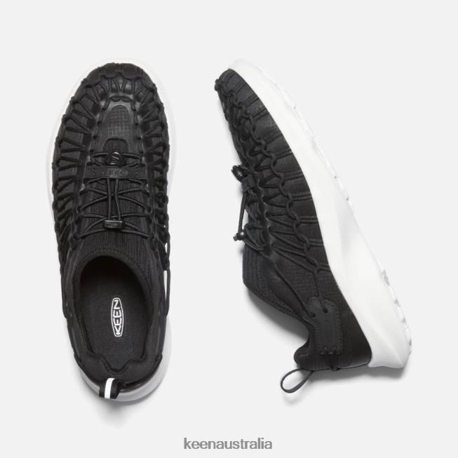 H68B139 Black-Star White Keen UNEEK SNK Trainers