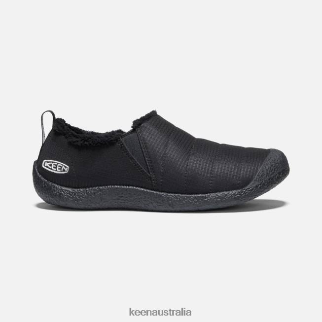 H68B148 Triple Black Keen Howser II Slippers