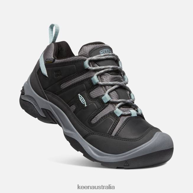 H68B150 Black-Cloud Blue Keen Circadia Waterproof Shoe