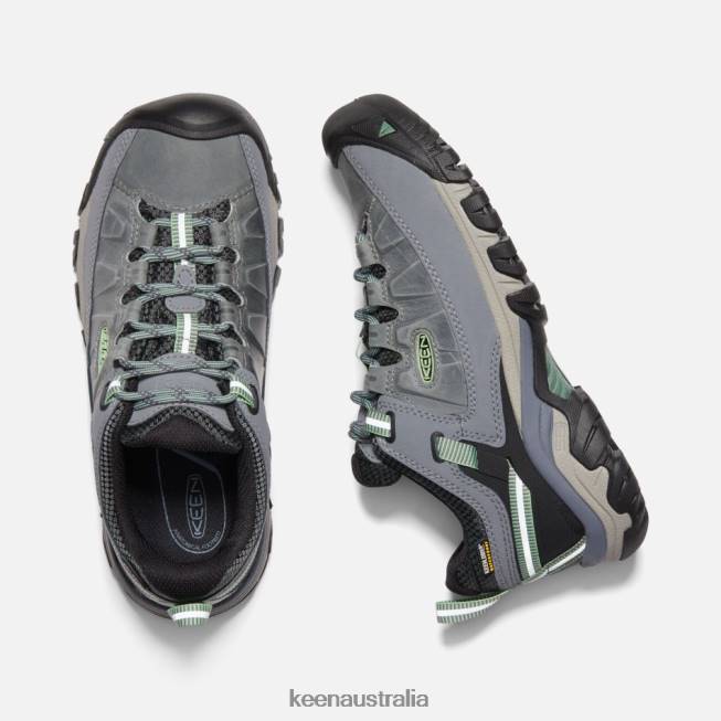 H68B153 Bleacher-Duck Green Keen Targhee III Waterproof Hiking Shoes