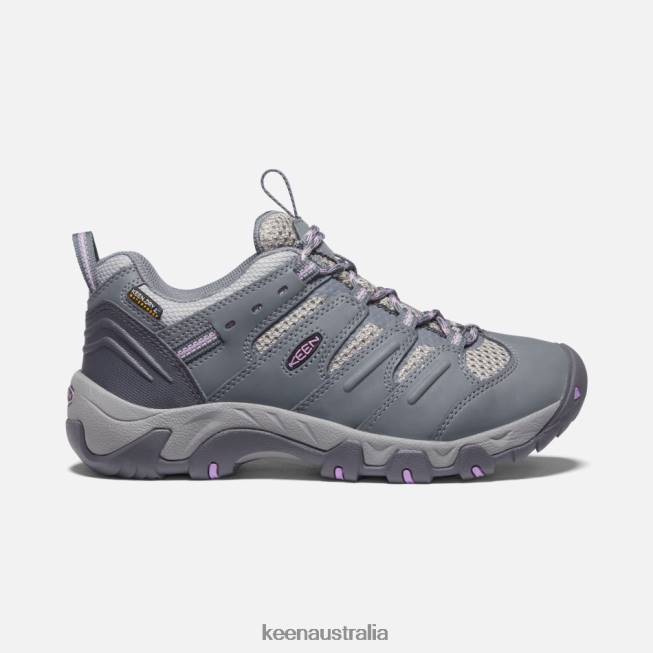 H68B165 Steel Grey-African Violet Keen Koven Waterproof Shoe