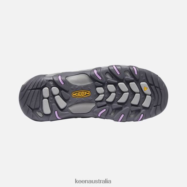 H68B165 Steel Grey-African Violet Keen Koven Waterproof Shoe