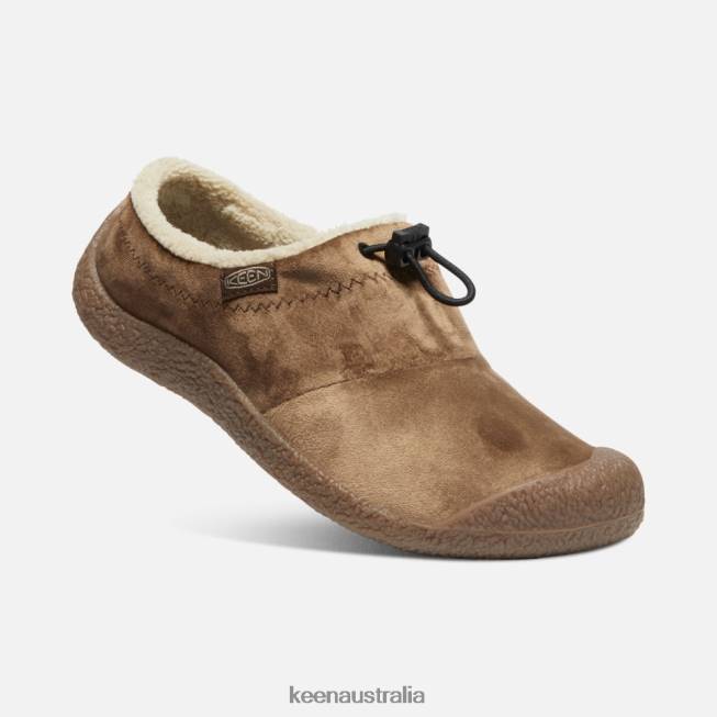 H68B324 Dark Earth Velour Keen Howser III Slide