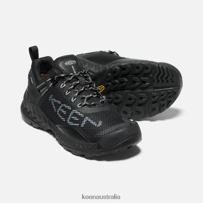 H68B336 Black-Cloud Blue Keen NXIS EVO Waterproof Shoe