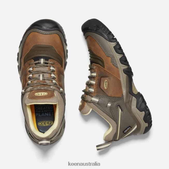 H68B344 Safari-Custard Keen Ridge Flex Waterproof