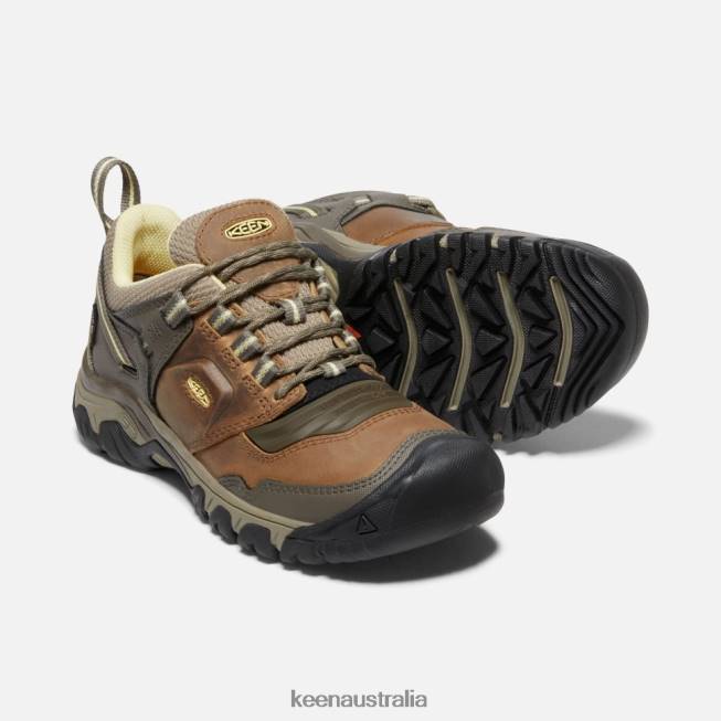 H68B344 Safari-Custard Keen Ridge Flex Waterproof