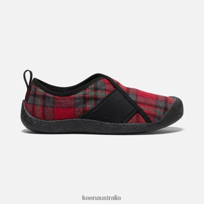 H68B356 Red Plaid-Black Keen Howser Wrap