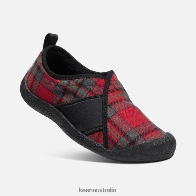 H68B356 Red Plaid-Black Keen Howser Wrap