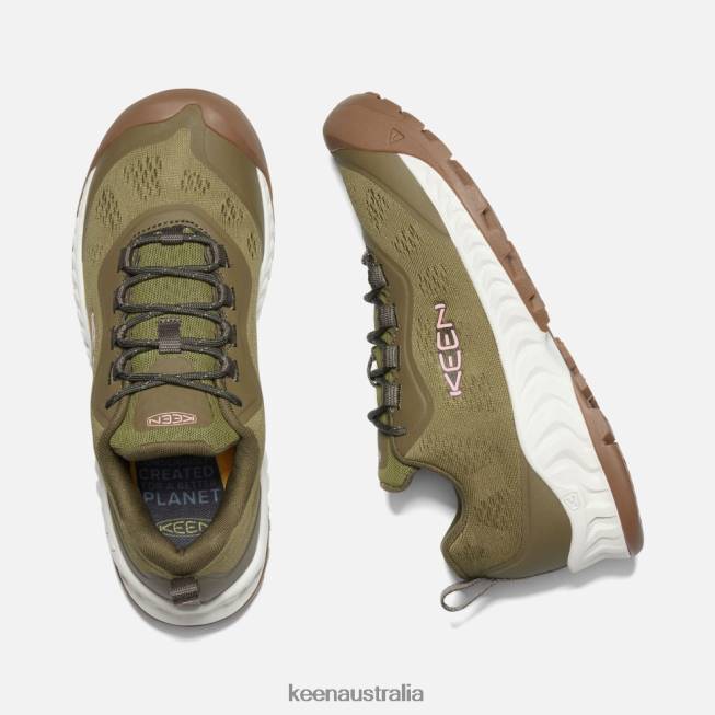 H68B404 Olive Drab-Pink Icing Keen NXIS Speed