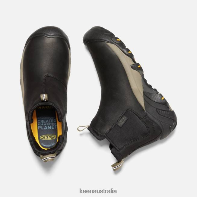 H68B524 Black-Brindle Keen Targhee II Chelsea