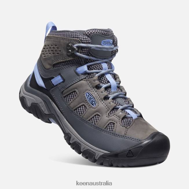 H68B533 Steel Grey-Hydrangea Keen Targhee Vent Mid